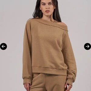 ATM Anthony Thomas Melillo ‘French Terry Off-Shoulder Shoulder’, size Medium